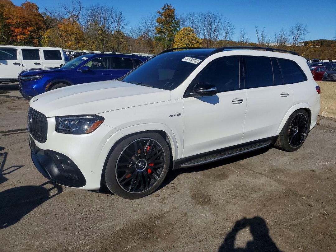 منظر 2025 MERCEDES-BENZ GLS 63 AMG 4MATIC، زاوية 1