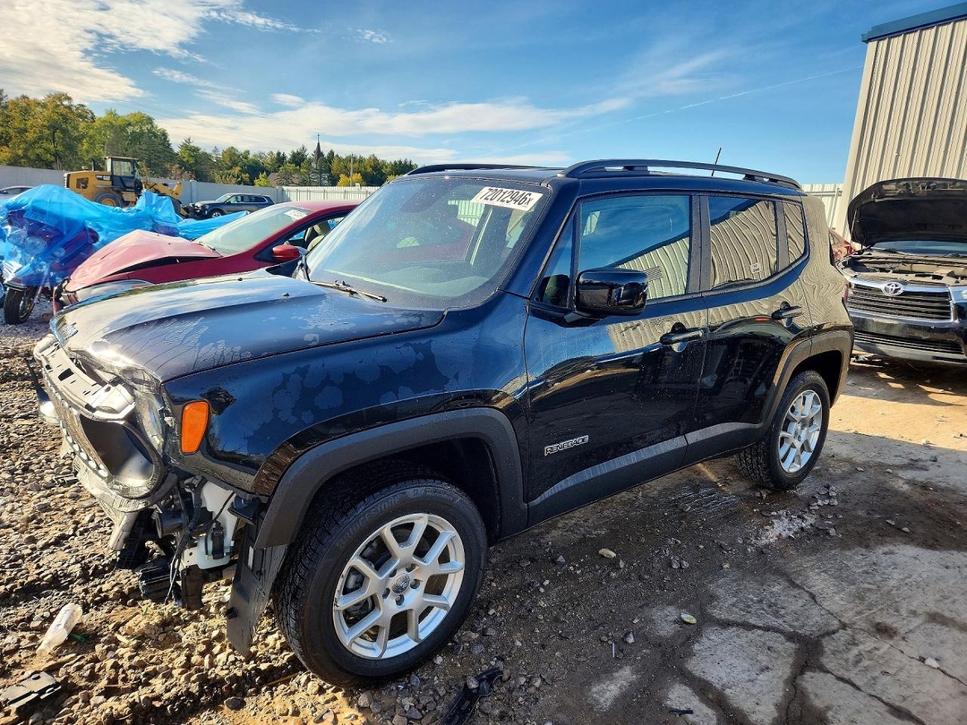 Вид 2019 JEEP RENEGADE LATITUDE, угол 1