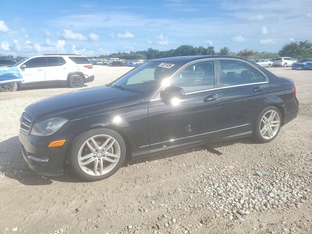 Вид 2014 MERCEDES-BENZ C 250, угол 1