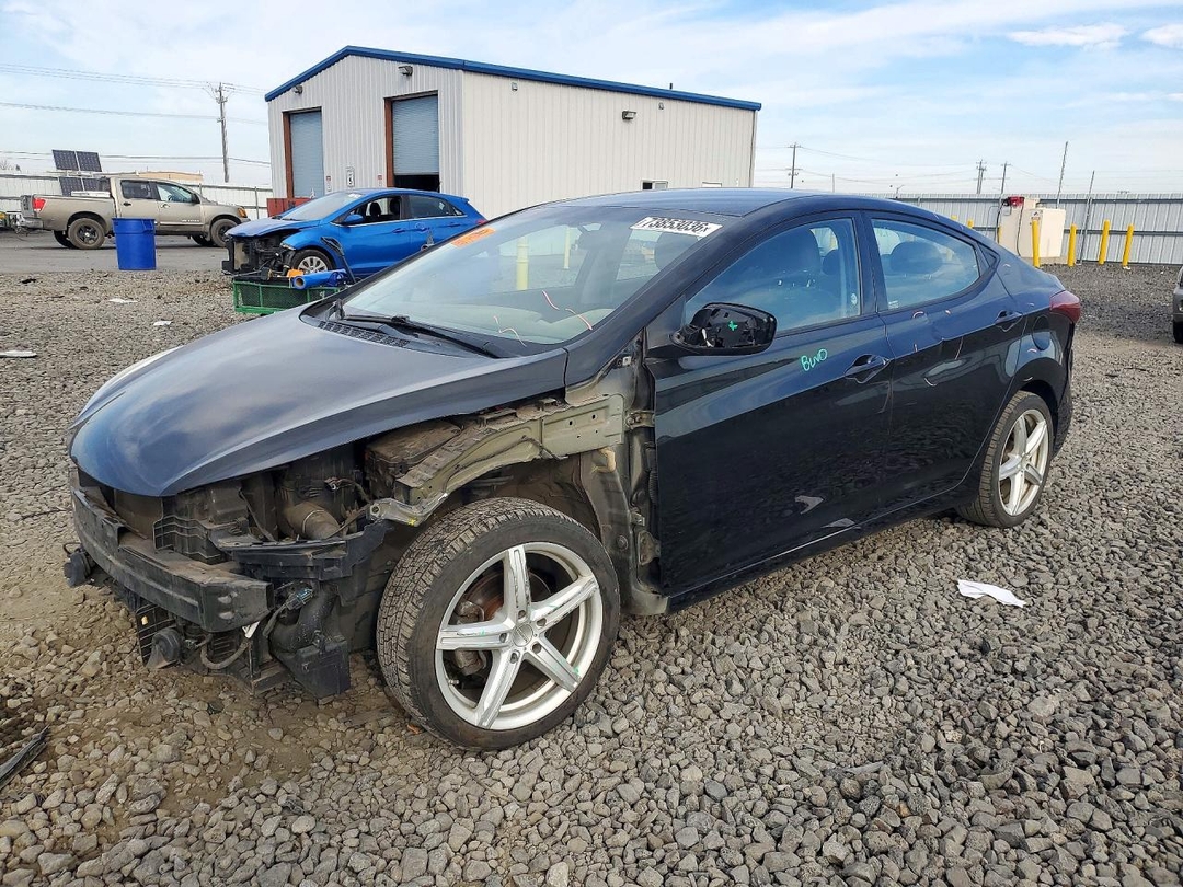 Вид 2016 HYUNDAI ELANTRA SE, угол 1