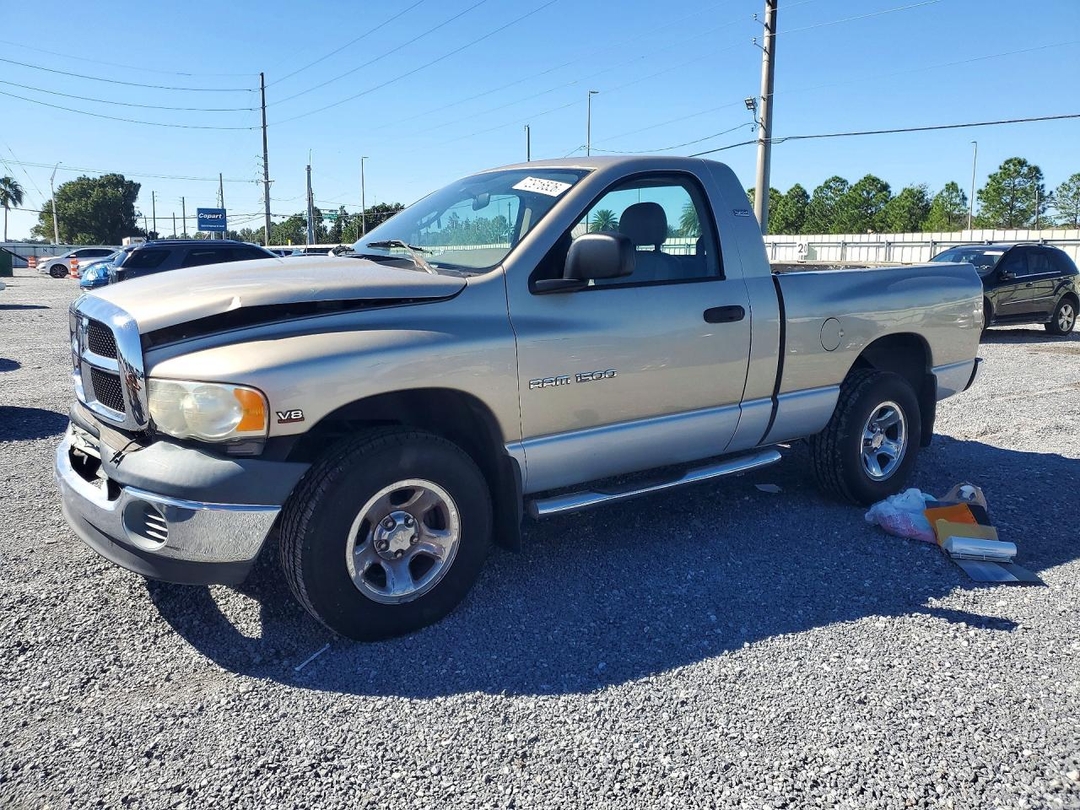 Вид 2004 DODGE RAM 1500 ST, угол 1