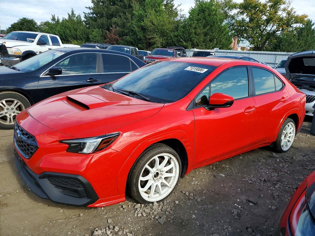 Vista de 2023 SUBARU WRX, ángulo 1