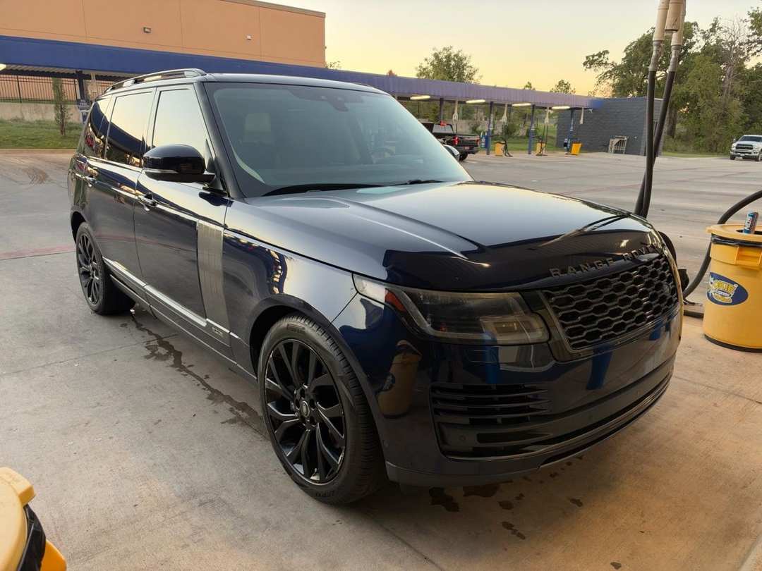 Vedere 2019 LAND ROVER RANGE ROVER SUPERCHARGED, unghi 1