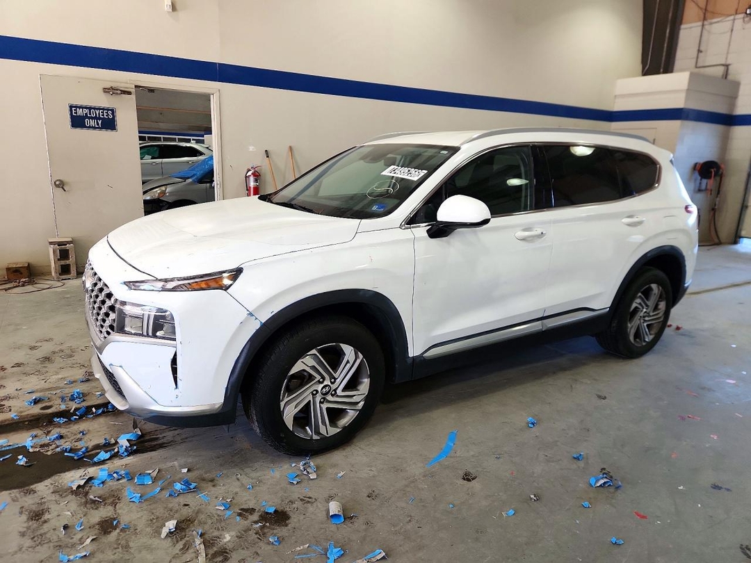 Vue de 2021 HYUNDAI SANTA FE SEL, angle 1
