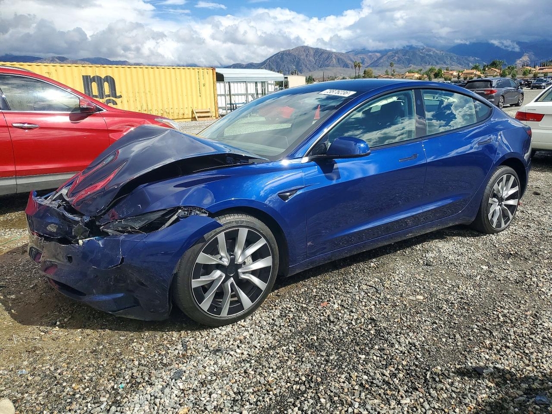 Vedere 2025 TESLA MODEL 3, unghi 1