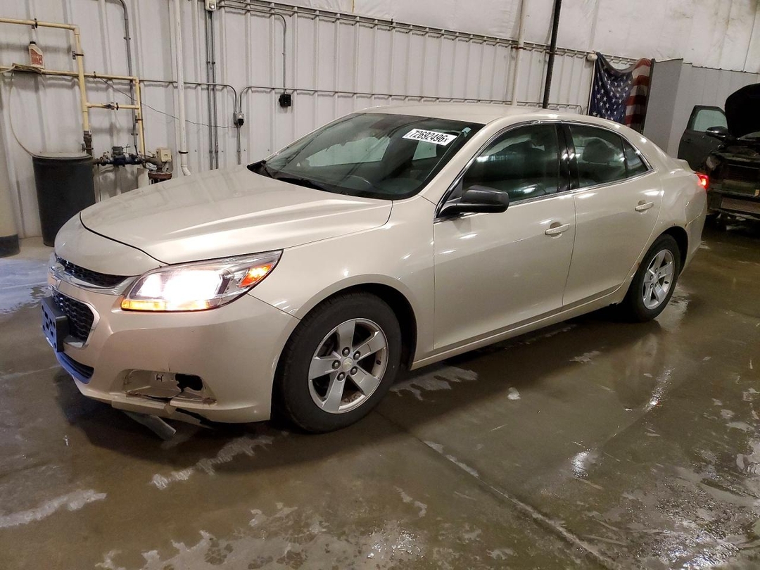 Vedere 2015 CHEVROLET MALIBU LS, unghi 1