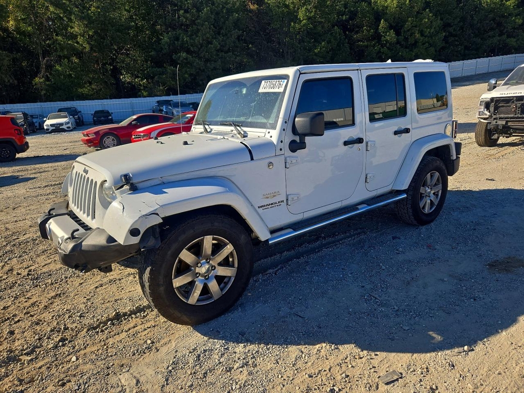 Vedere 2015 JEEP WRANGLER UNLIMITED SAHARA, unghi 1