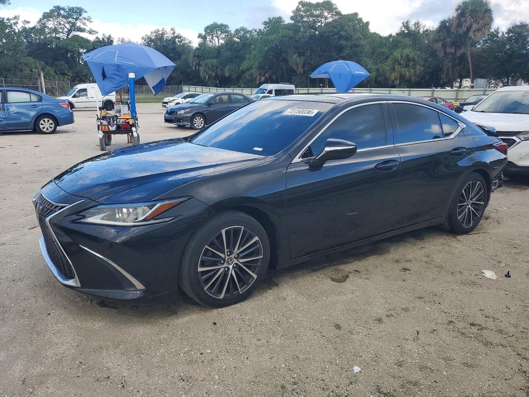 Вид 2022 LEXUS ES 350 BASE, угол 1