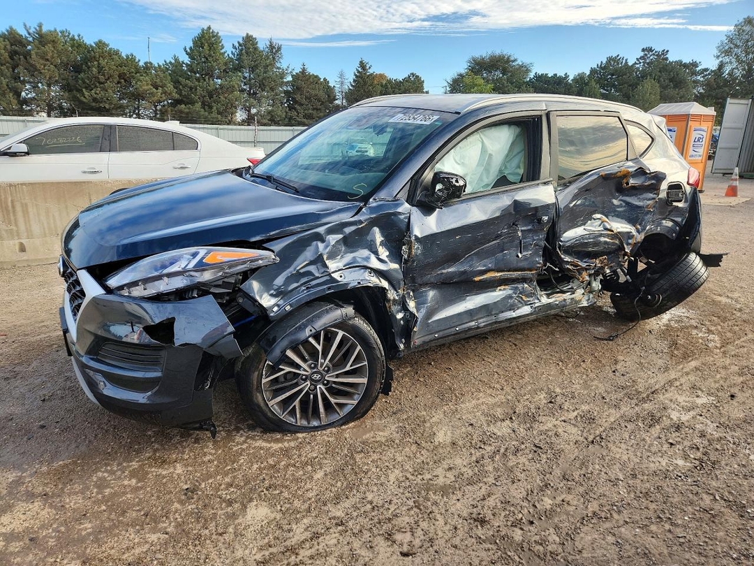 Vista de 2019 HYUNDAI TUCSON SEL, ángulo 1