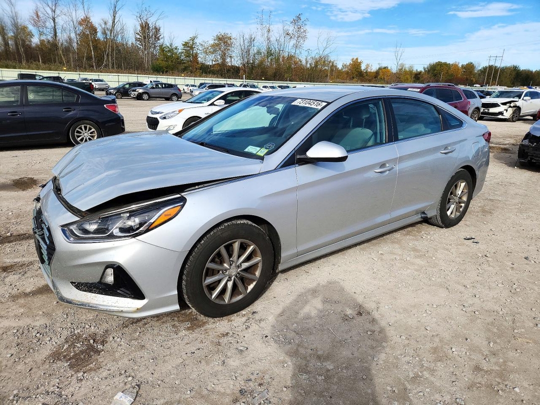 Vista de 2018 HYUNDAI SONATA ECO, ángulo 1