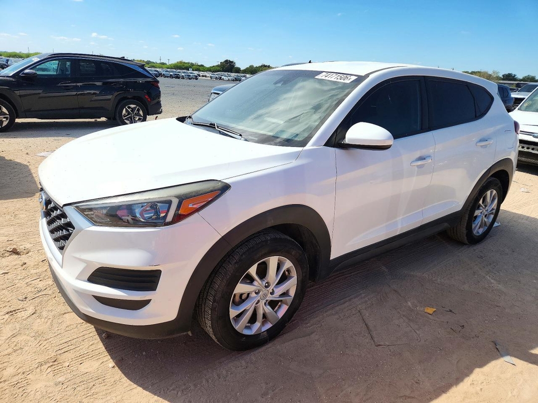 Vista de 2020 HYUNDAI TUCSON SE, ángulo 1