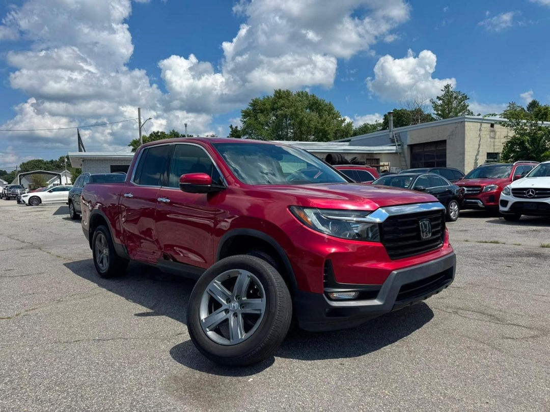 2022 HONDA RIDGELINE RTL view, angle 1