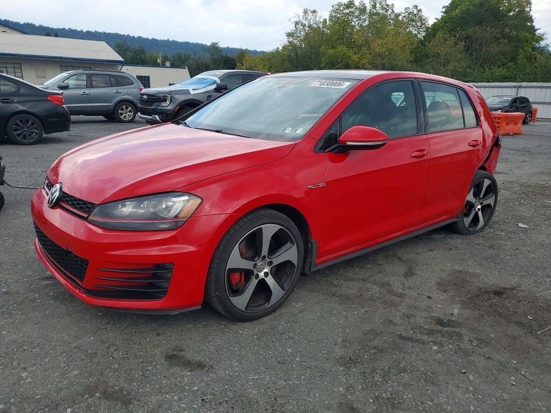 منظر 2017 VOLKSWAGEN GTI SPORT، زاوية 1