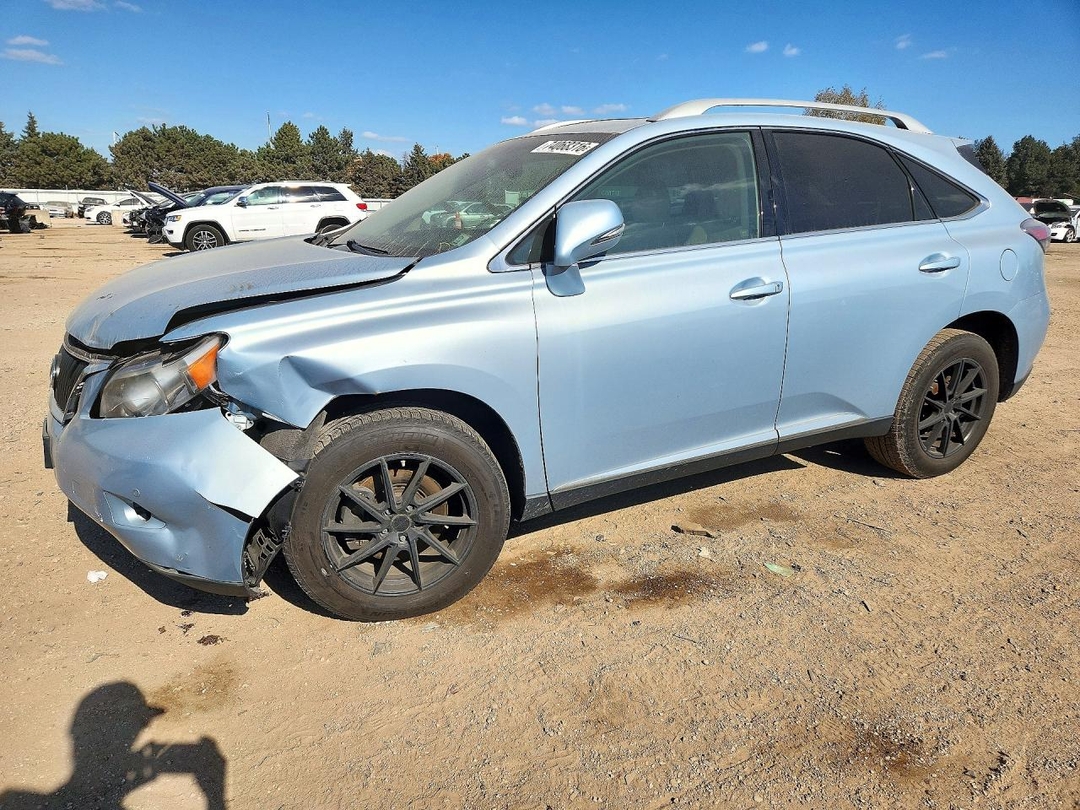 Вид 2010 LEXUS RX 350, угол 1