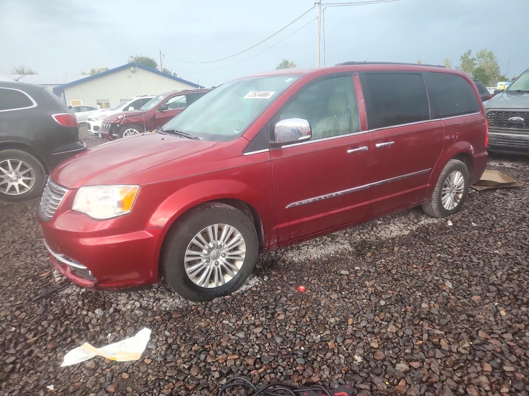 Vista de 2015 CHRYSLER TOWN &amp; COUNTRY TOURING L, ángulo 1