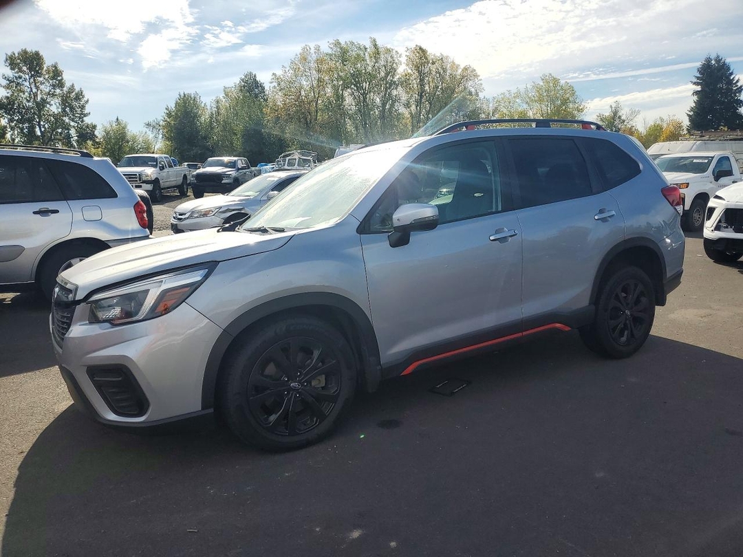 Vedere 2021 SUBARU FORESTER SPORT, unghi 1