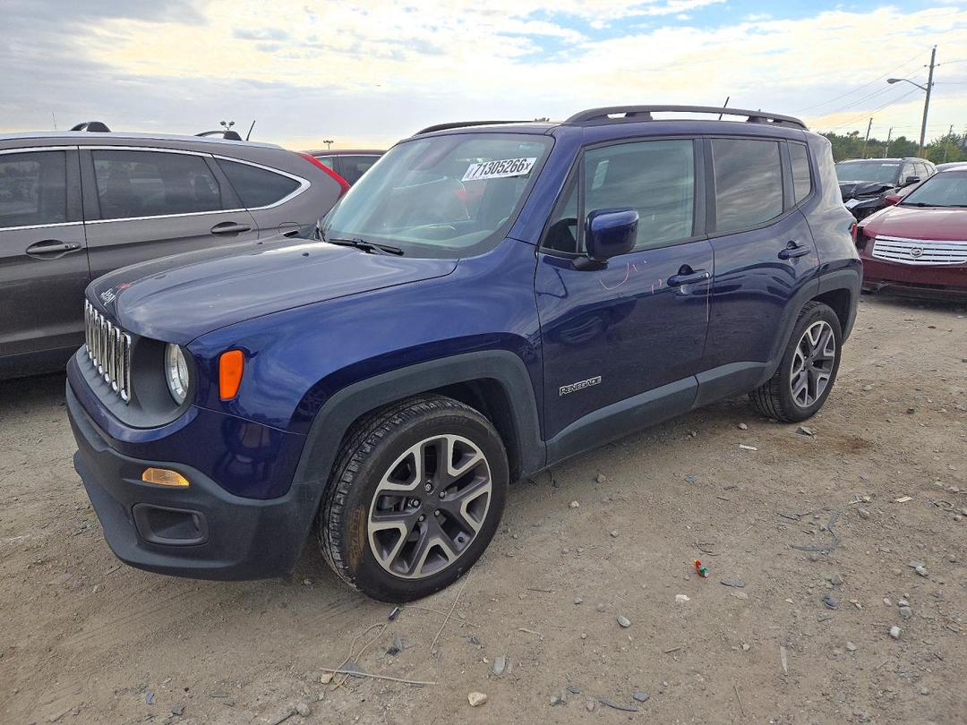 Vue de 2016 JEEP RENEGADE LATITUDE, angle 1