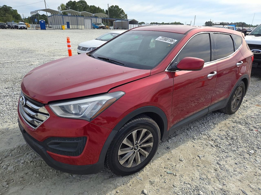 Вид 2015 HYUNDAI SANTA FE SPORT 2.4L, угол 1