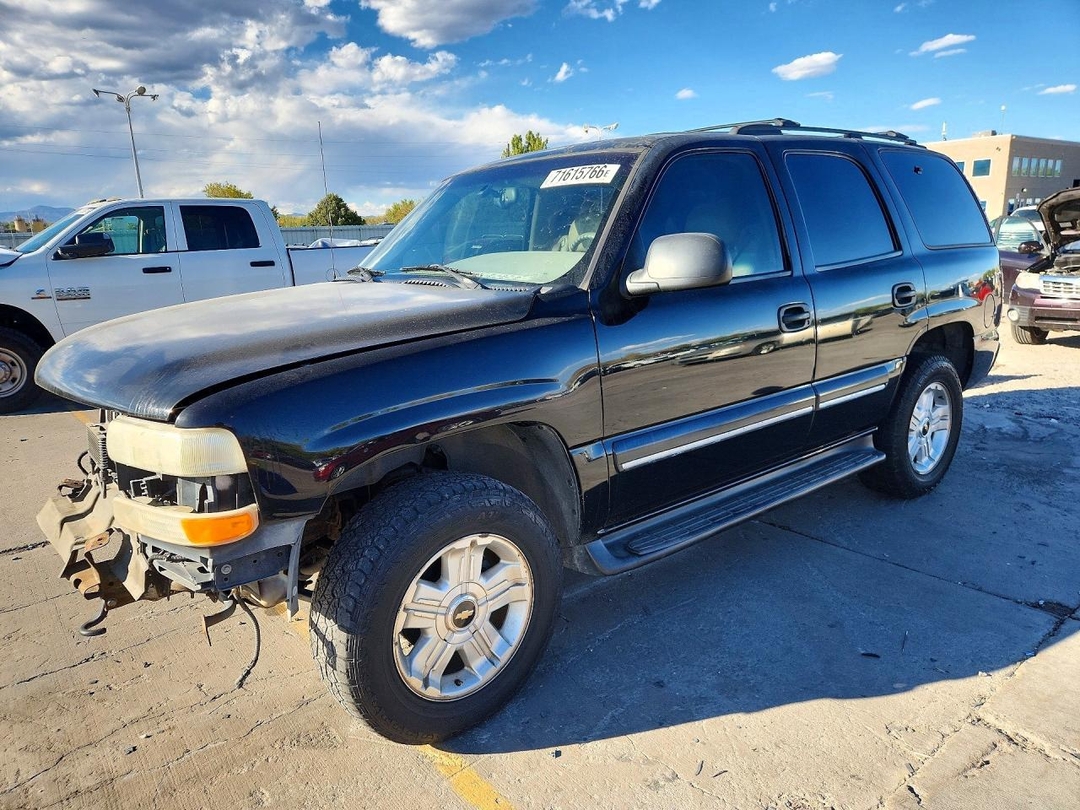 Вид 2001 CHEVROLET TAHOE K1500, угол 1