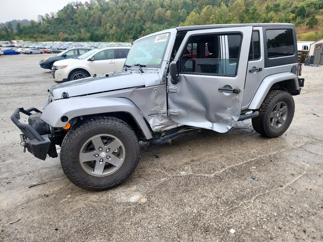 Vista de 2015 JEEP WRANGLER UNLIMITED SPORT, ángulo 1