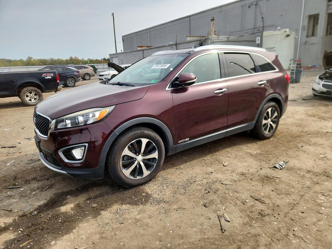 Vue de 2017 KIA SORENTO EX, angle 1