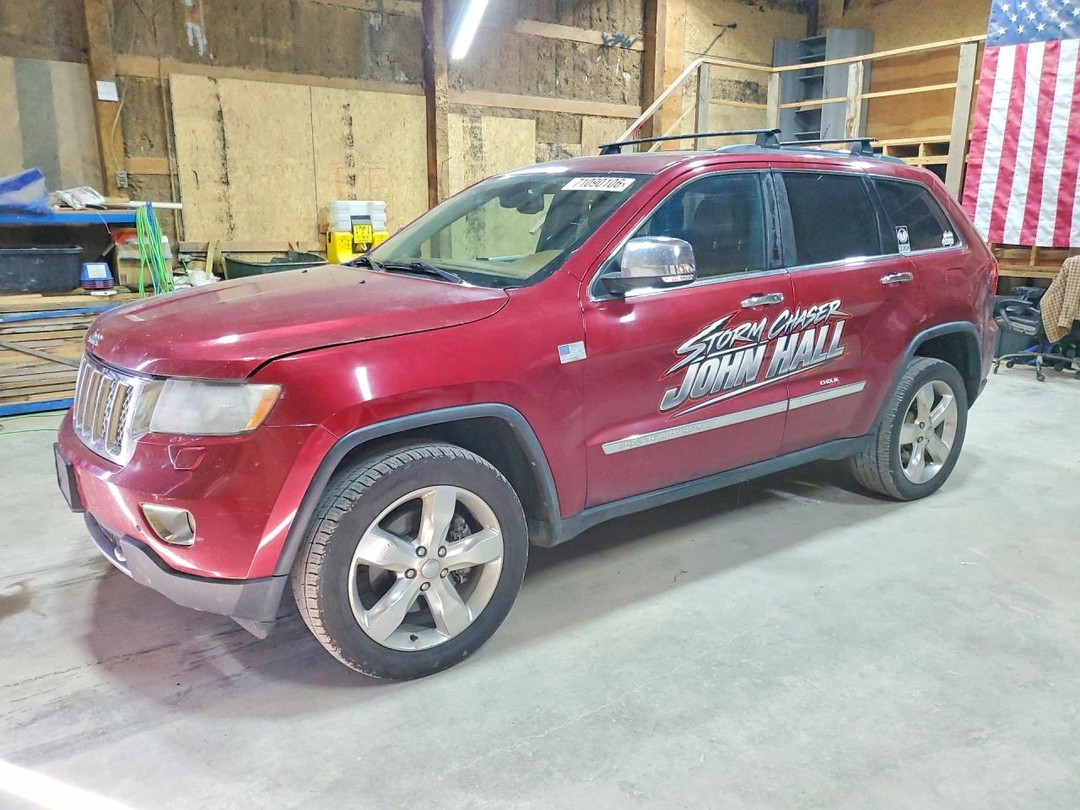 Vista de 2013 JEEP GRAND CHEROKEE OVERLAND, ángulo 1