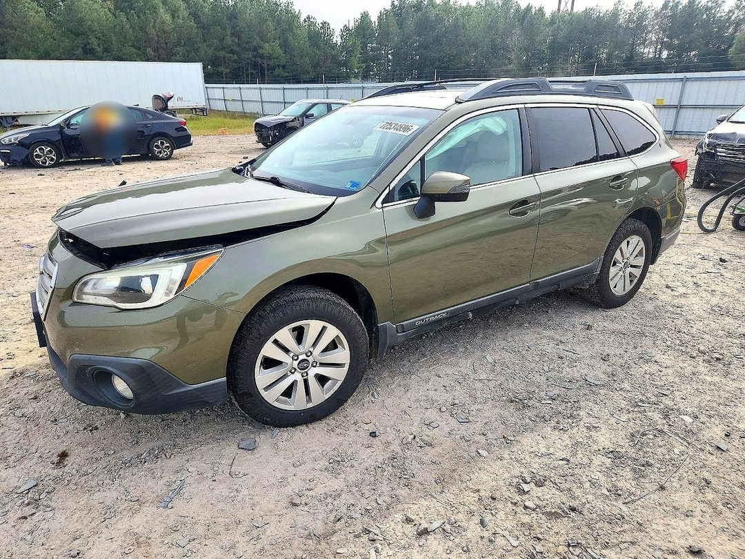Vue de 2015 SUBARU OUTBACK 2.5I PREMIUM, angle 1