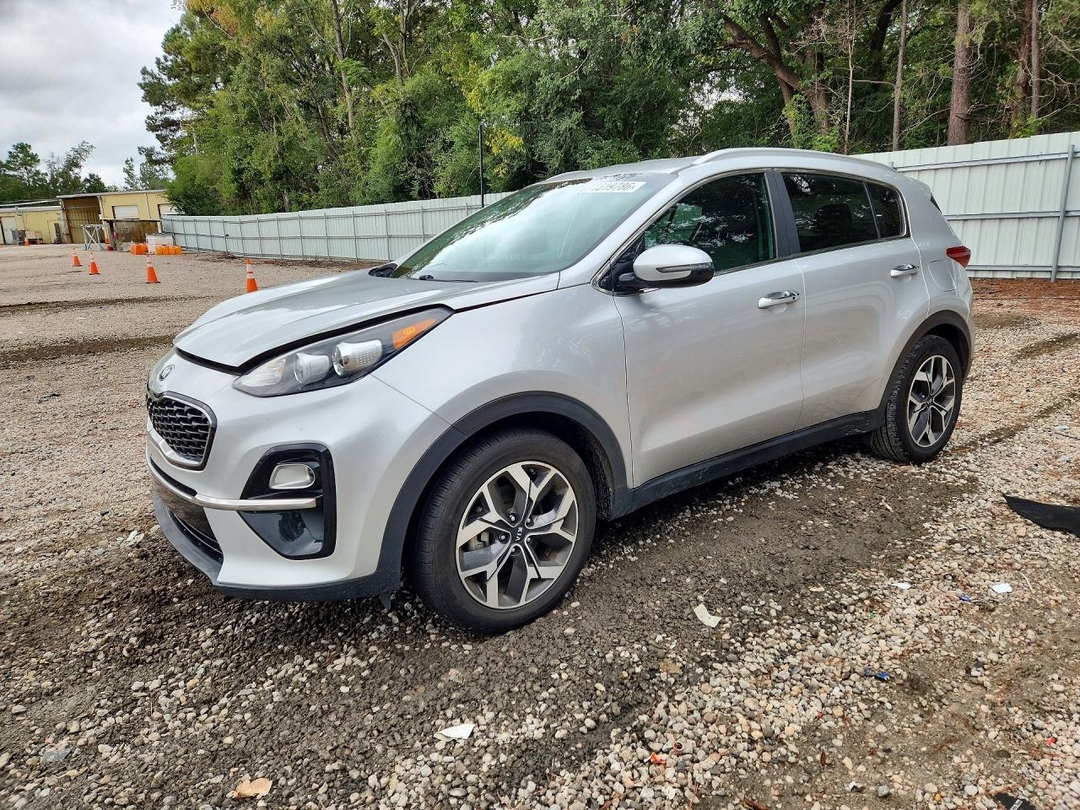 Вид 2020 KIA SPORTAGE EX, угол 1