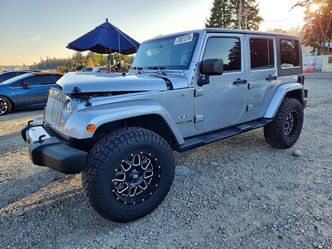 منظر 2018 JEEP WRANGLER UNLIMITED SAHARA، زاوية 1