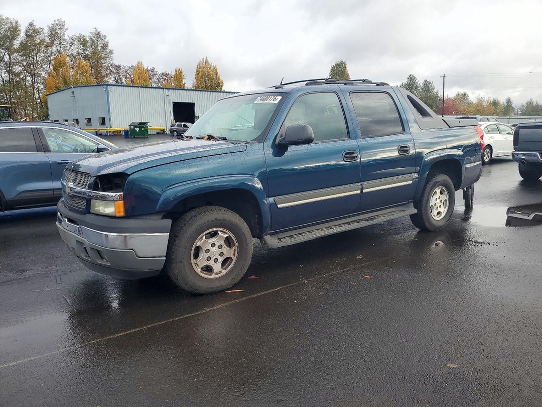 Vue de 2004 CHEVROLET AVALANCHE, angle 1