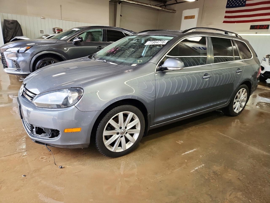Vue de 2014 VOLKSWAGEN JETTA TDI, angle 1