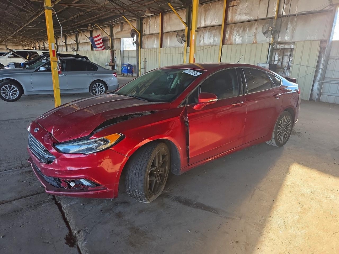 Vue de 2017 FORD FUSION TITANIUM, angle 1