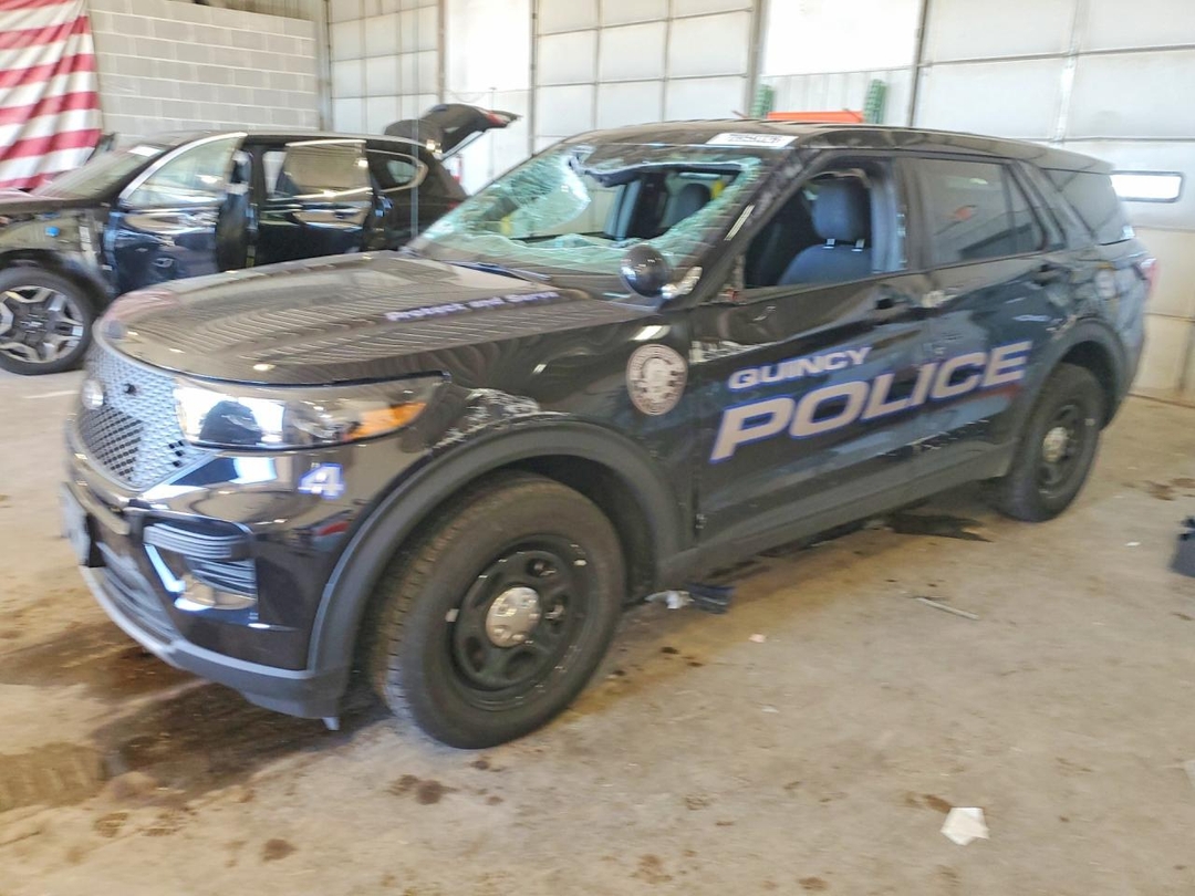 Вид 2025 FORD EXPLORER POLICE INTERCEPTOR, угол 1