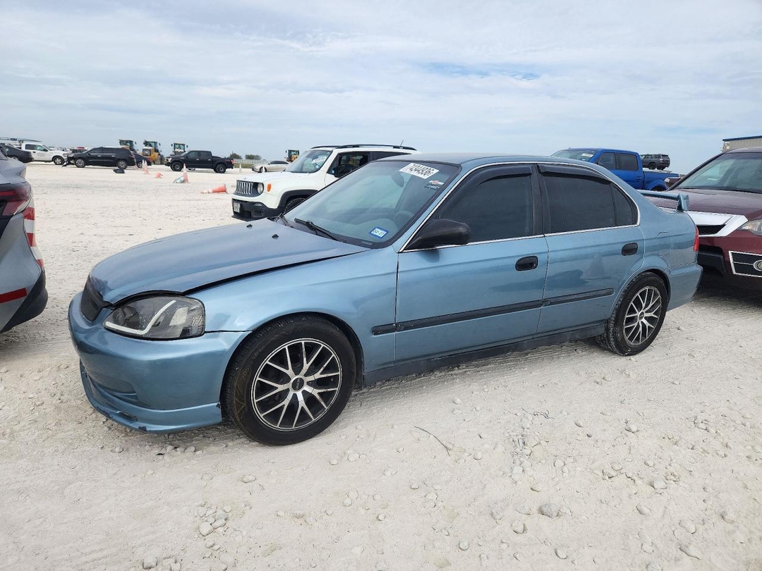 2000 HONDA CIVIC LX view, angle 1
