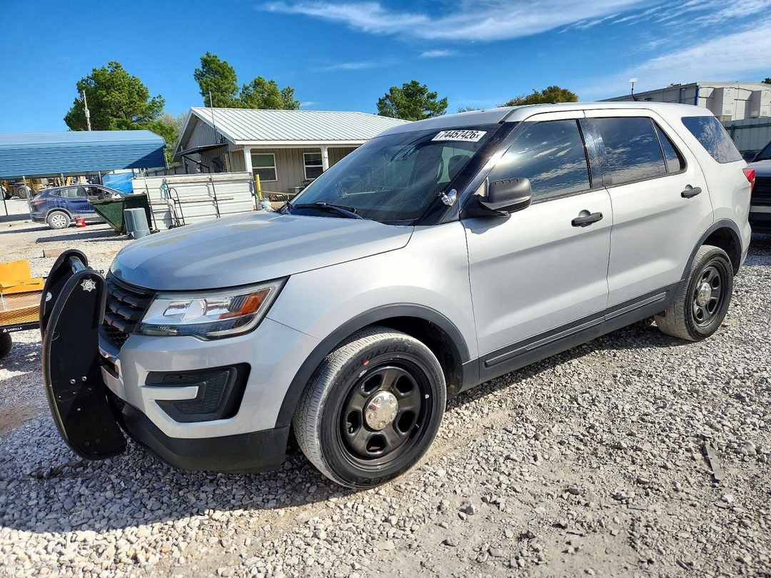 Vedere 2018 FORD EXPLORER POLICE INTERCEPTOR, unghi 1