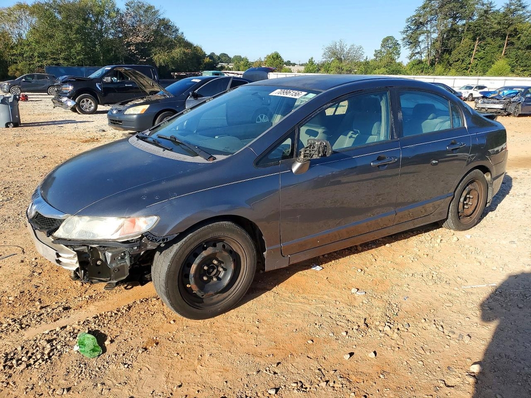 منظر 2009 HONDA CIVIC LX، زاوية 1