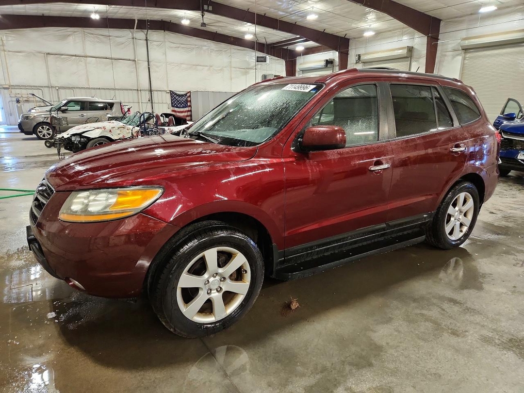 منظر 2009 HYUNDAI SANTA FE LIMITED، زاوية 1