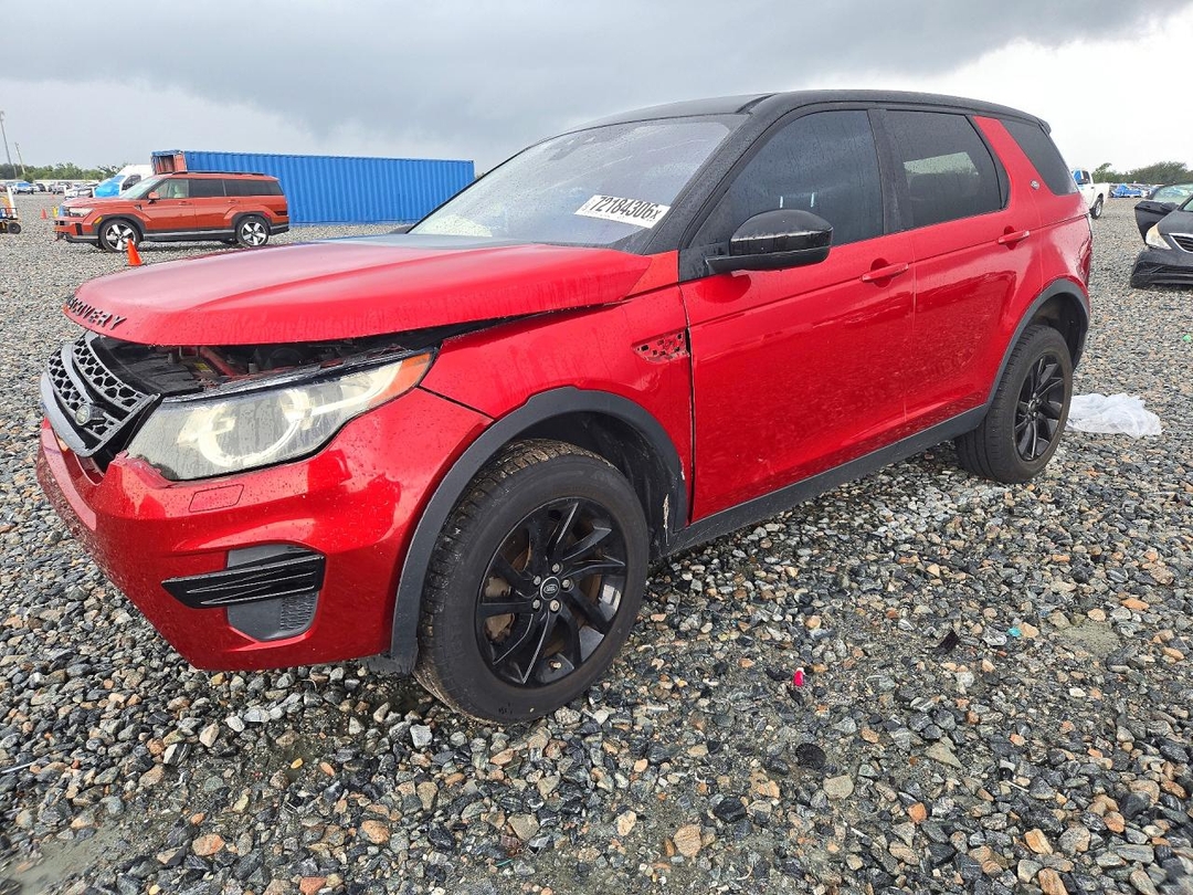 منظر 2017 LAND ROVER DISCOVERY SPORT SE، زاوية 1
