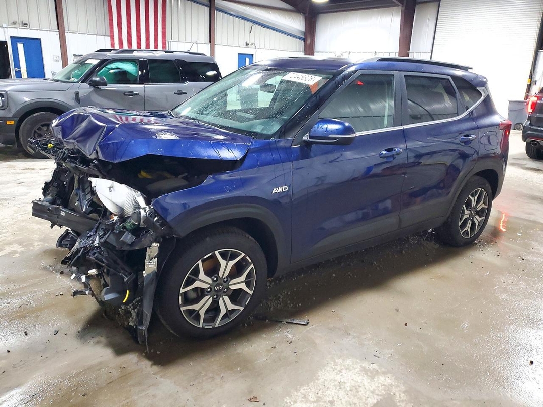 Vue de 2021 KIA SELTOS EX, angle 1