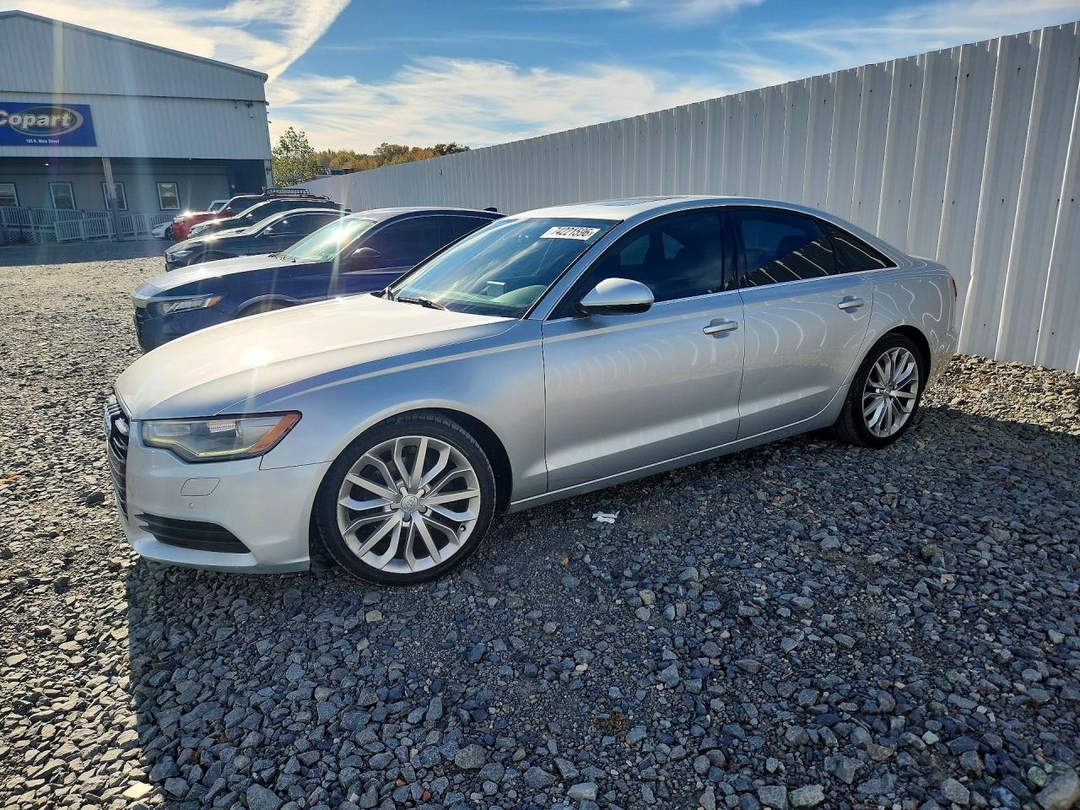 2013 AUDI A6 PREMIUM PLUS view, angle 1