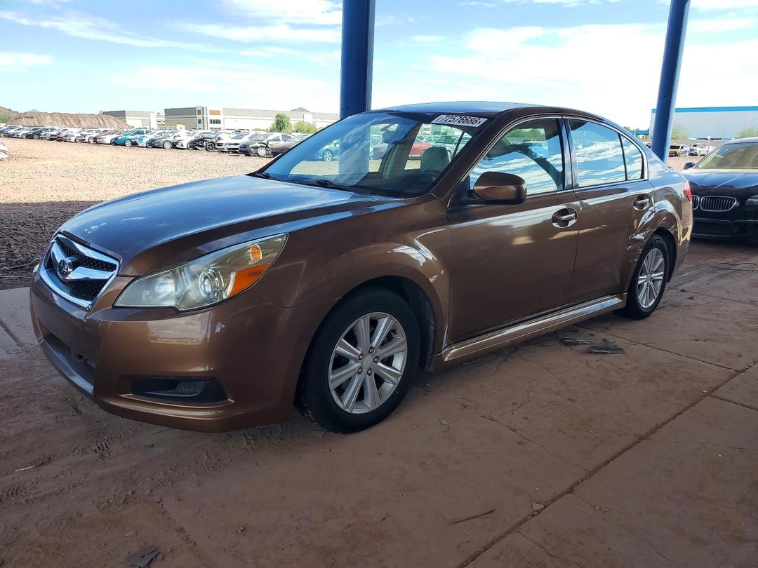 Vedere 2011 SUBARU LEGACY 2.5I PREMIUM, unghi 1