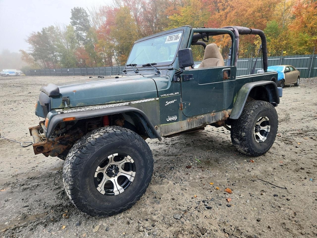 Вид 2002 JEEP WRANGLER / TJ SPORT, угол 1