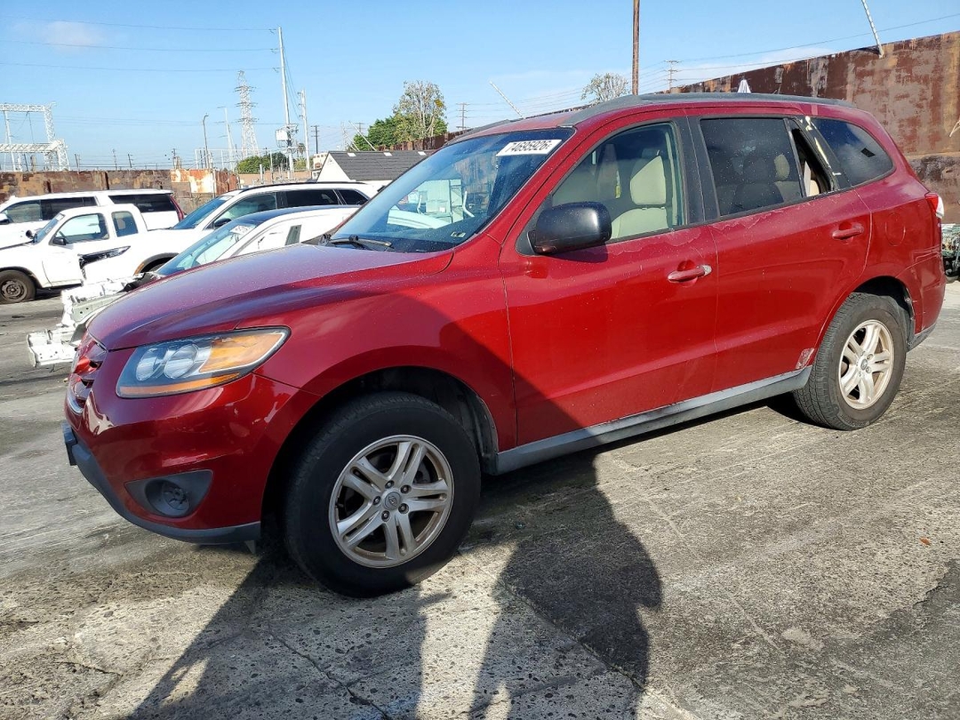 Vista de 2011 HYUNDAI SANTA FE GLS, ángulo 1