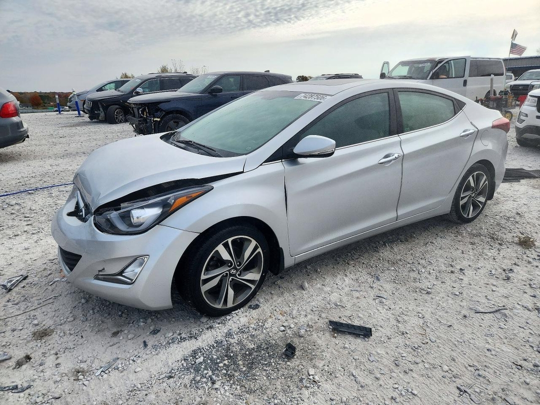 Vue de 2014 HYUNDAI ELANTRA LIMITED, angle 1