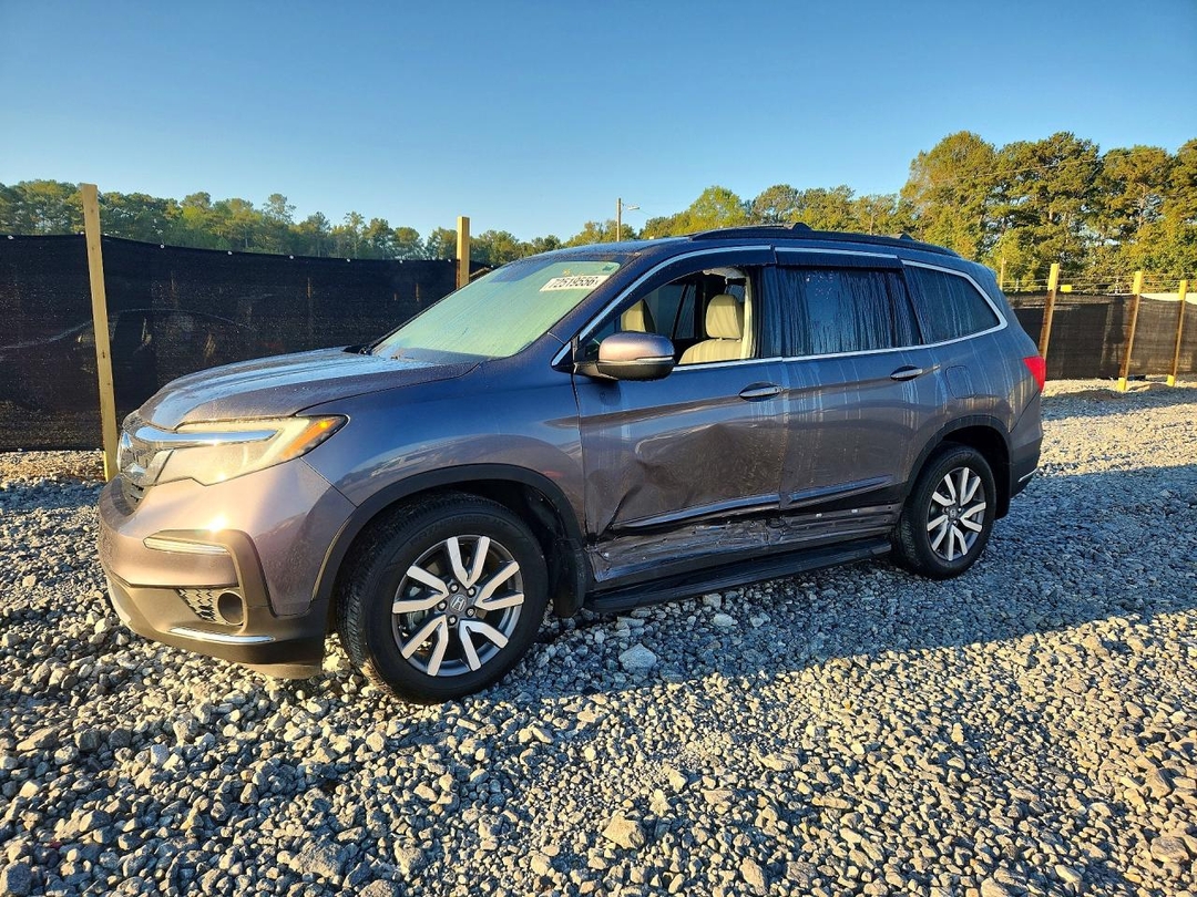 Vista de 2020 HONDA PILOT EXL, ángulo 1