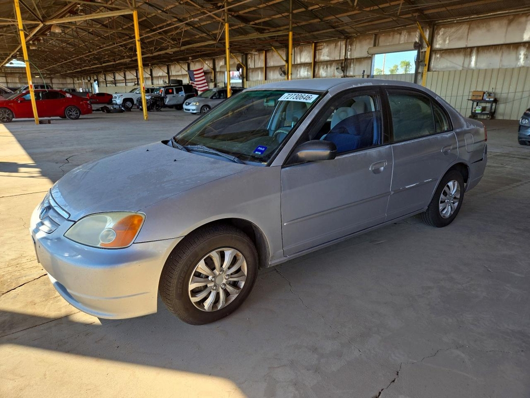 Vista de 2003 HONDA CIVIC LX, ángulo 1