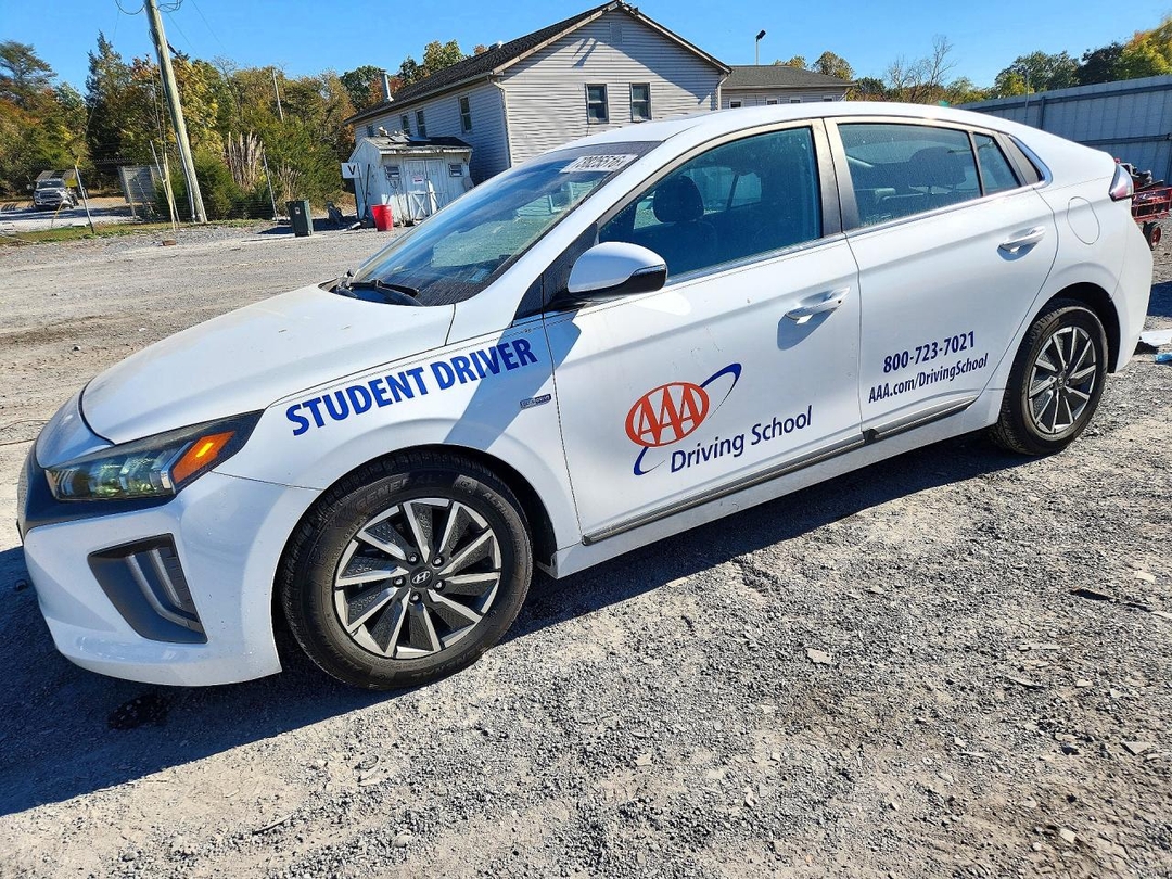 منظر 2020 HYUNDAI IONIQ LIMITED، زاوية 1