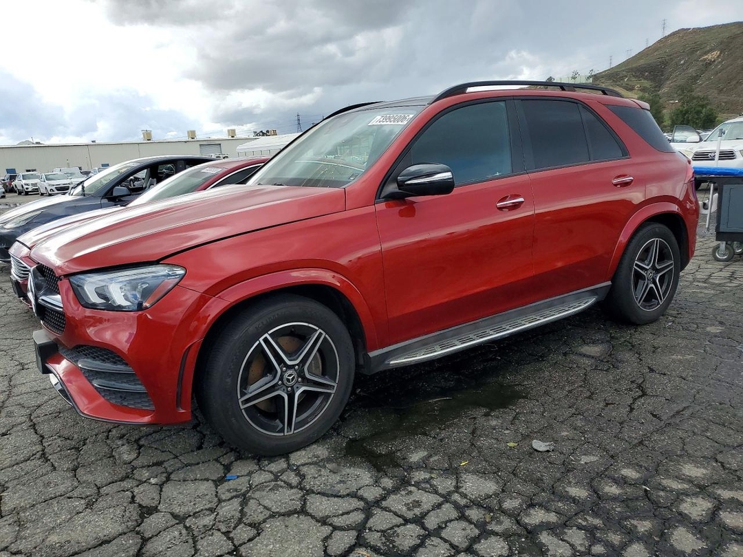 Вид 2020 MERCEDES-BENZ GLE 350, угол 1