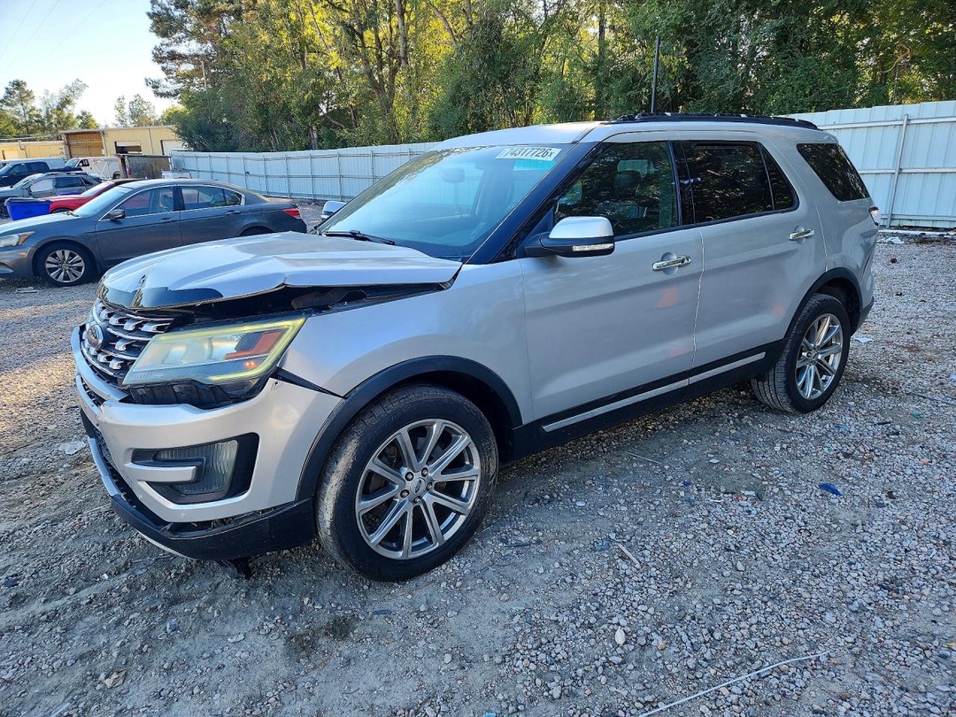 Vedere 2016 FORD EXPLORER LIMITED, unghi 1