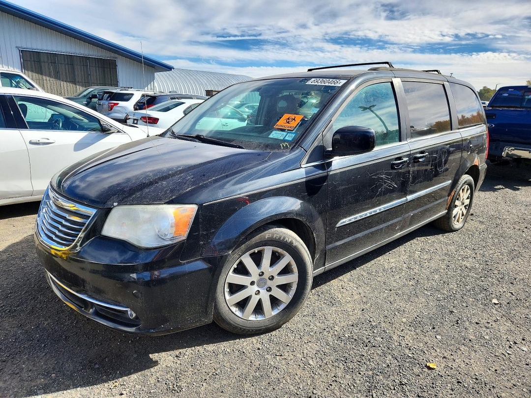 Vista de 2014 CHRYSLER TOWN &amp; COUNTRY TOURING, ángulo 1